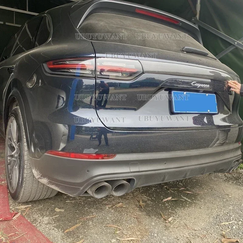 Новый стильный средний спойлер для Porsche Cayenne 2018 2019 2020 2021-2023 высококачественное