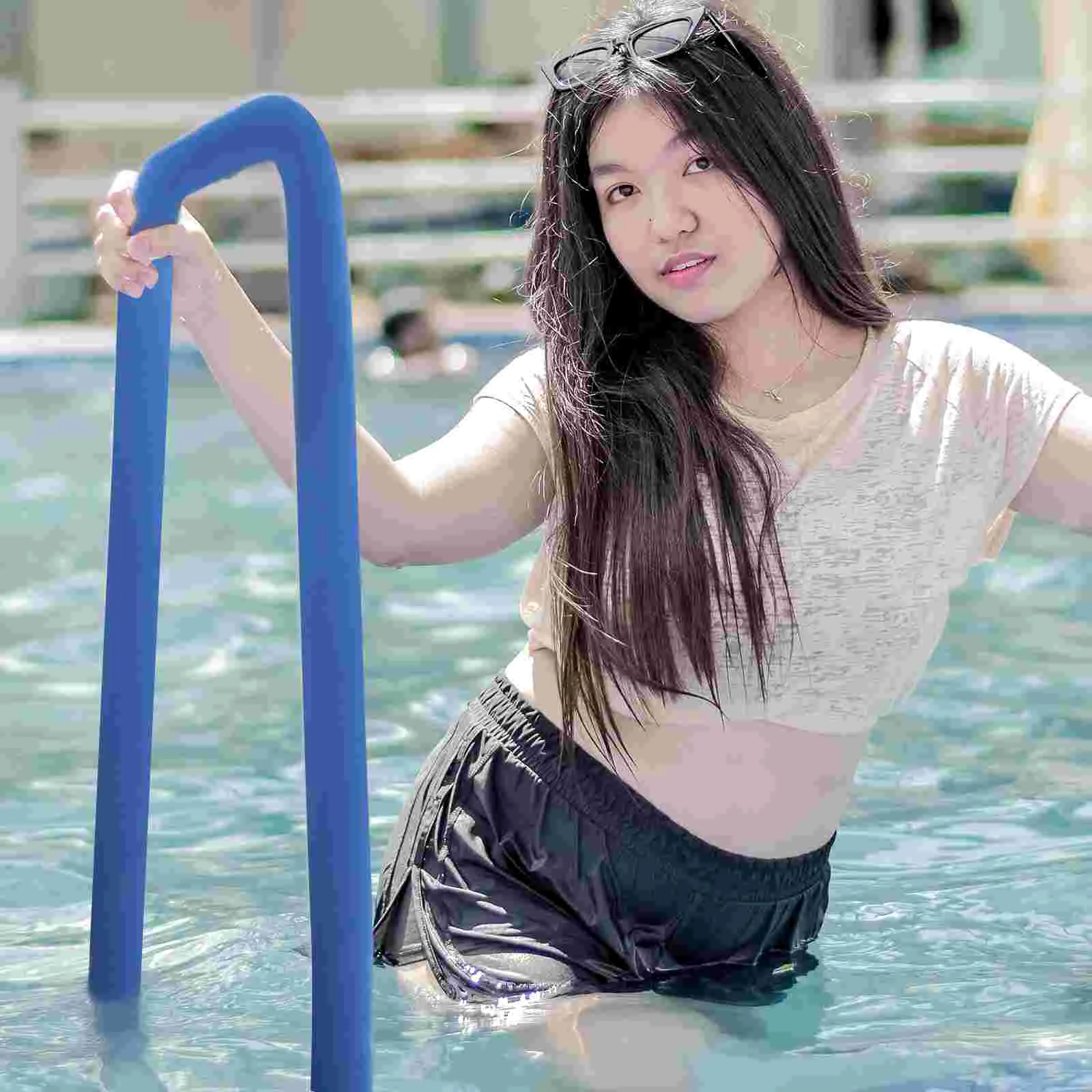 

Pool Fence Cover Hand Railing Equipment Handrail Neoprene Protective Swimming Grip Park