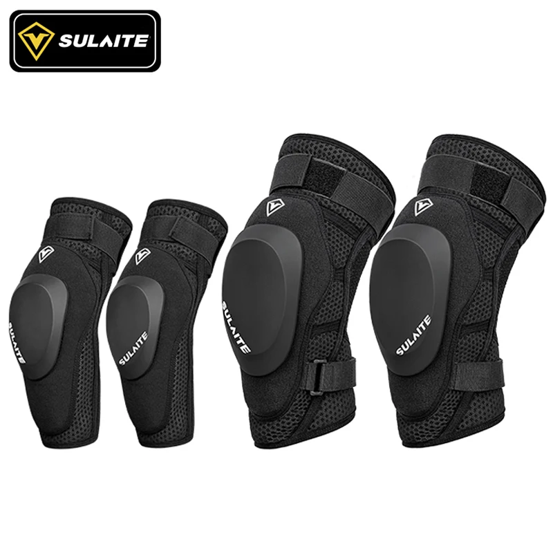 

Motorcycle Knee Pads Protection Elbow Guard Set Protector Moto Equipment For Men Women Motocross Protective Gear Motorbike MTB