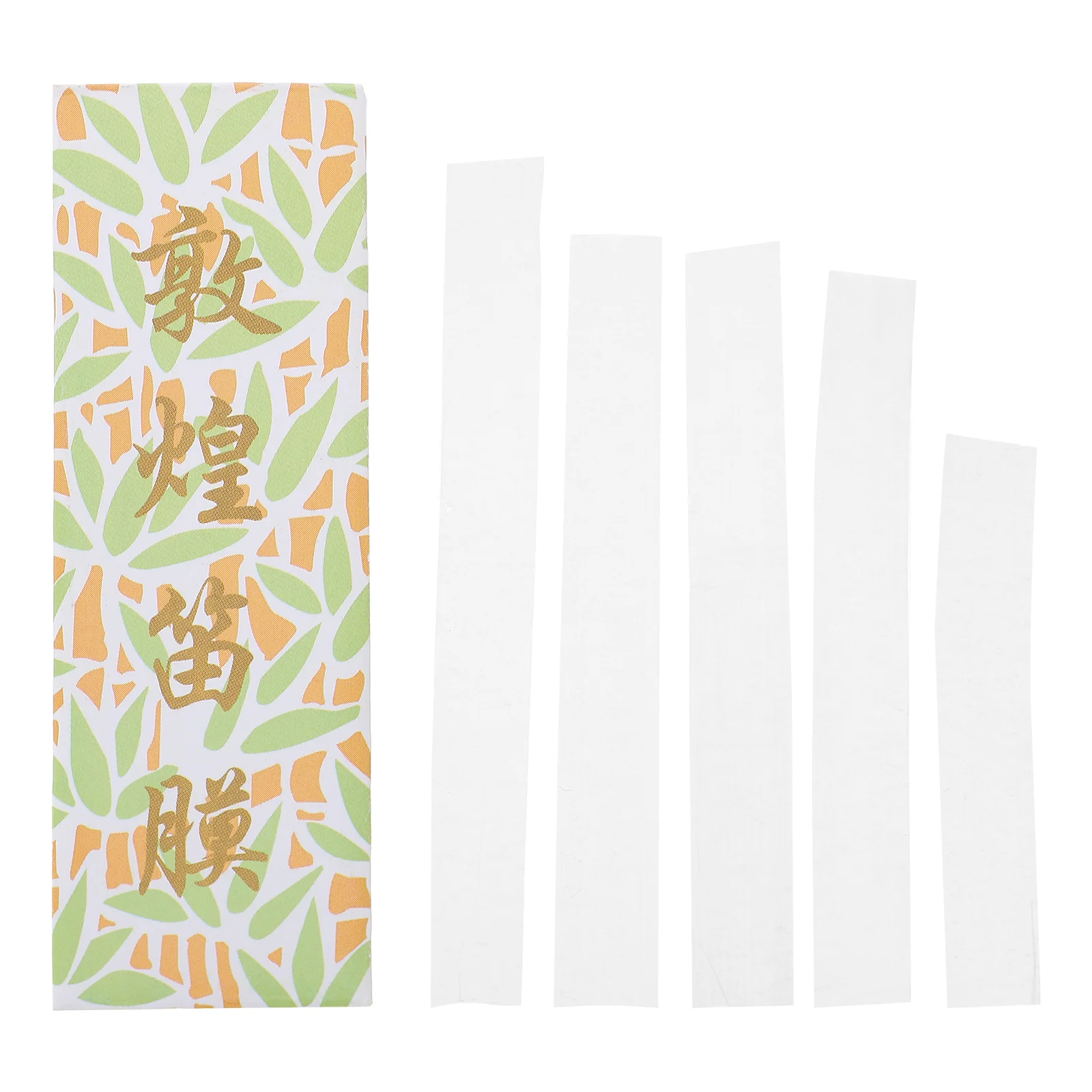 

2 Packs of Natural Reed Flute Membranes Flute Diaphragms Flute Accessories (White)