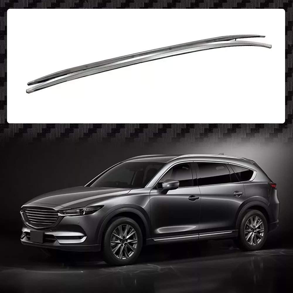 2 шт. алюминиевые рейки на крышу для Mazda CX-8 2022 2023 2024