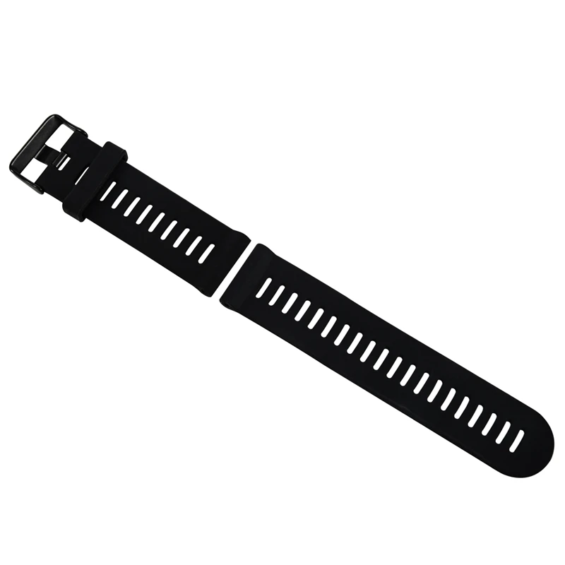 

For Garmin Fenix 3 HR Soft Silicone Strap Replacement Wrist Watch Band+Tool Kits Black