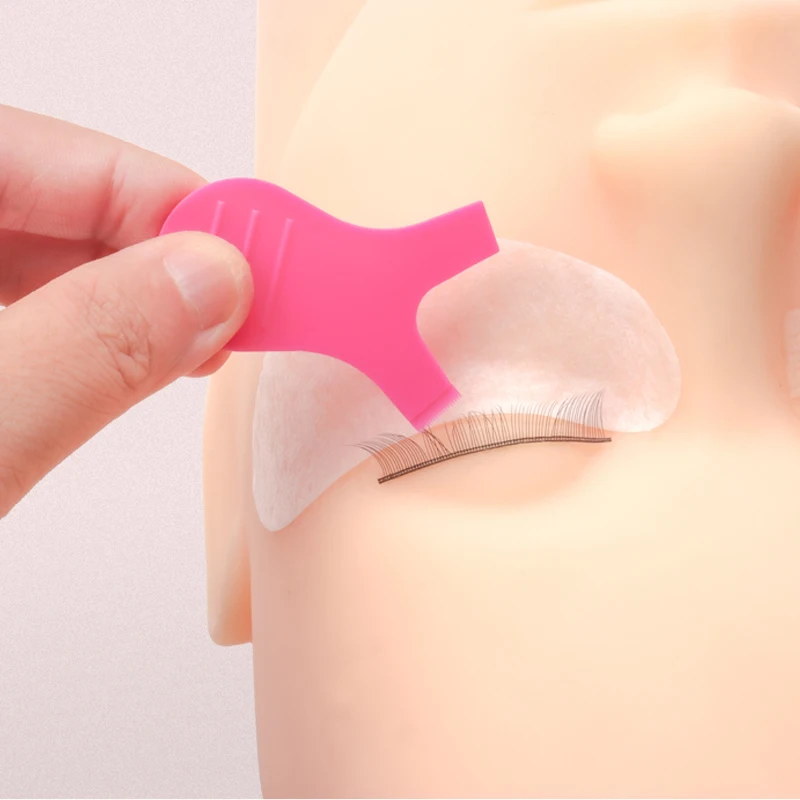 

10P/Pack Reuseable Plastic Eyelash Brush Clean Y Shape Grafted Eyelashes Brushes Women Makeup Brush Mascara Tools