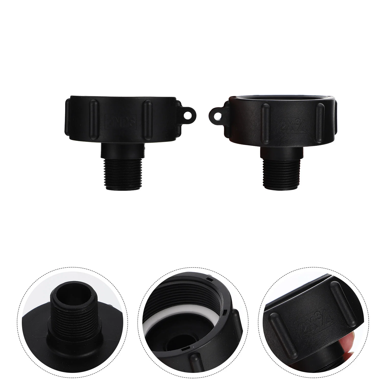 

2Pcs Tote Adapter IBC Tank Fitting Practical IBC Tote Converter IBC Tote Adapter
