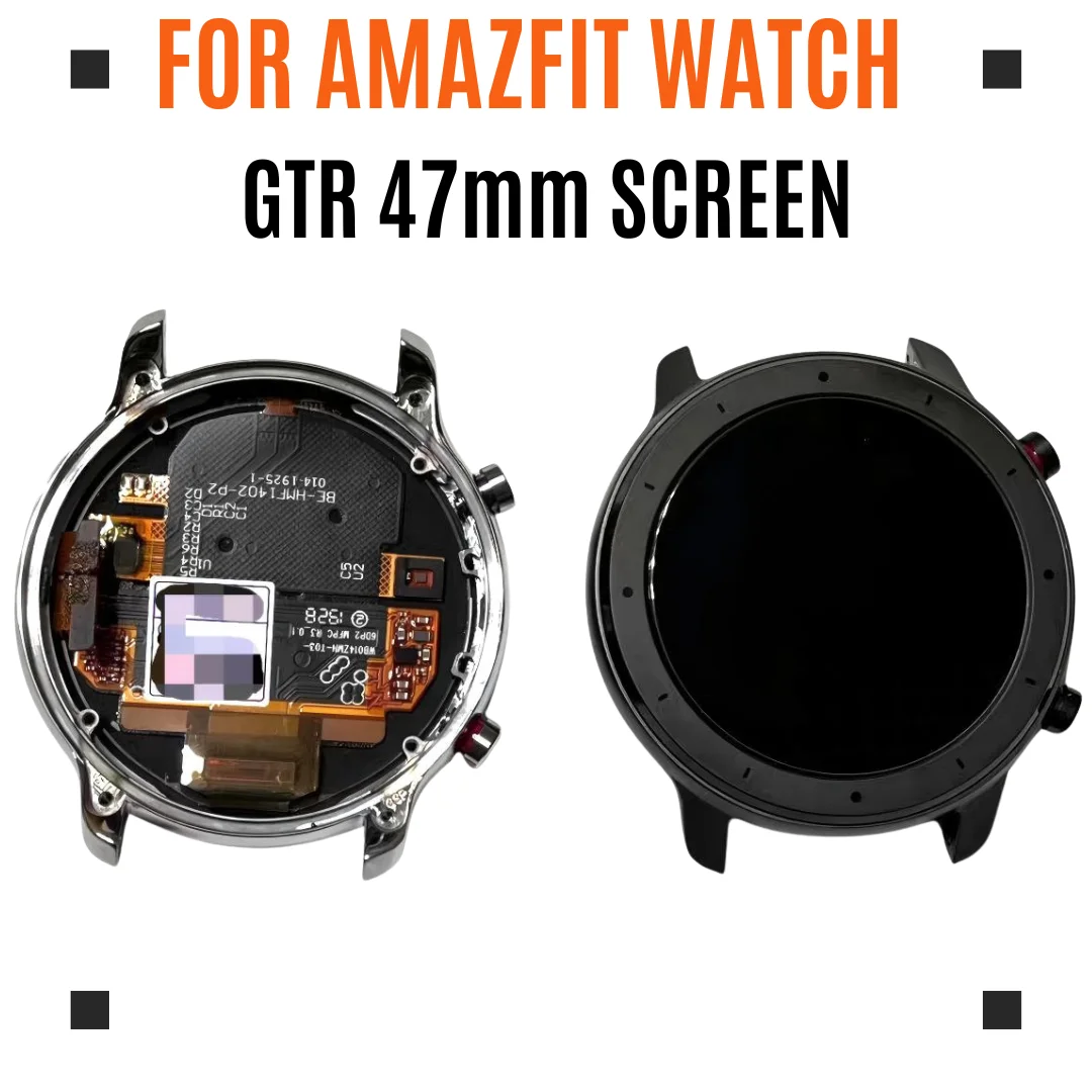 Дисплейный модуль (LCD + тачскрин) для Amazfit Watch GTR 47mm (модели A1901, A1902) – Замена (art.: 3920d4d95fa4e) - 3920d4d95fa4e