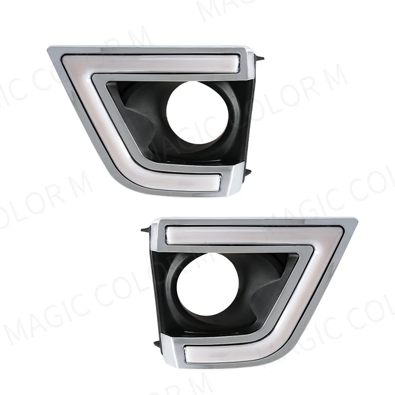 Дневные ходовые огни для Toyota Corolla Altis светодиодные противотуманные фары DRL 2014 2015