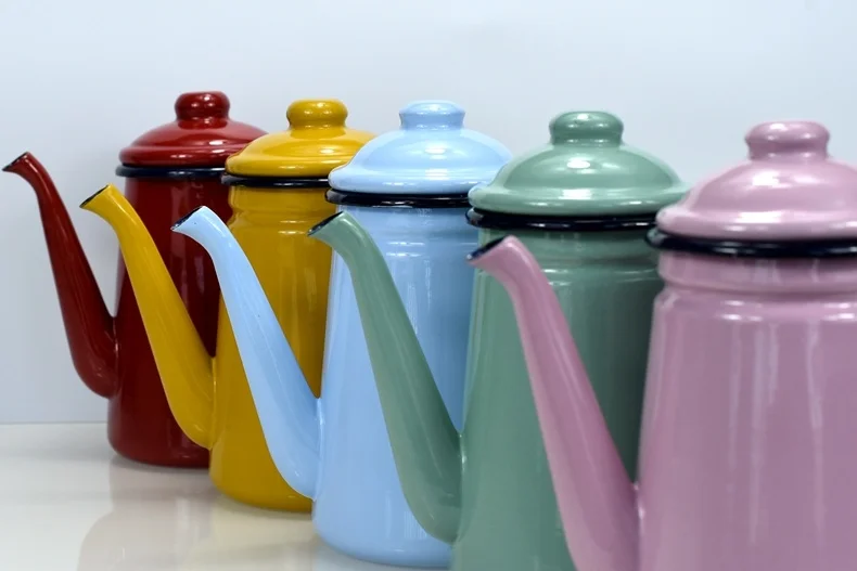 

Enamel coffee pot hand kettle induction cooker gas stove general purpose