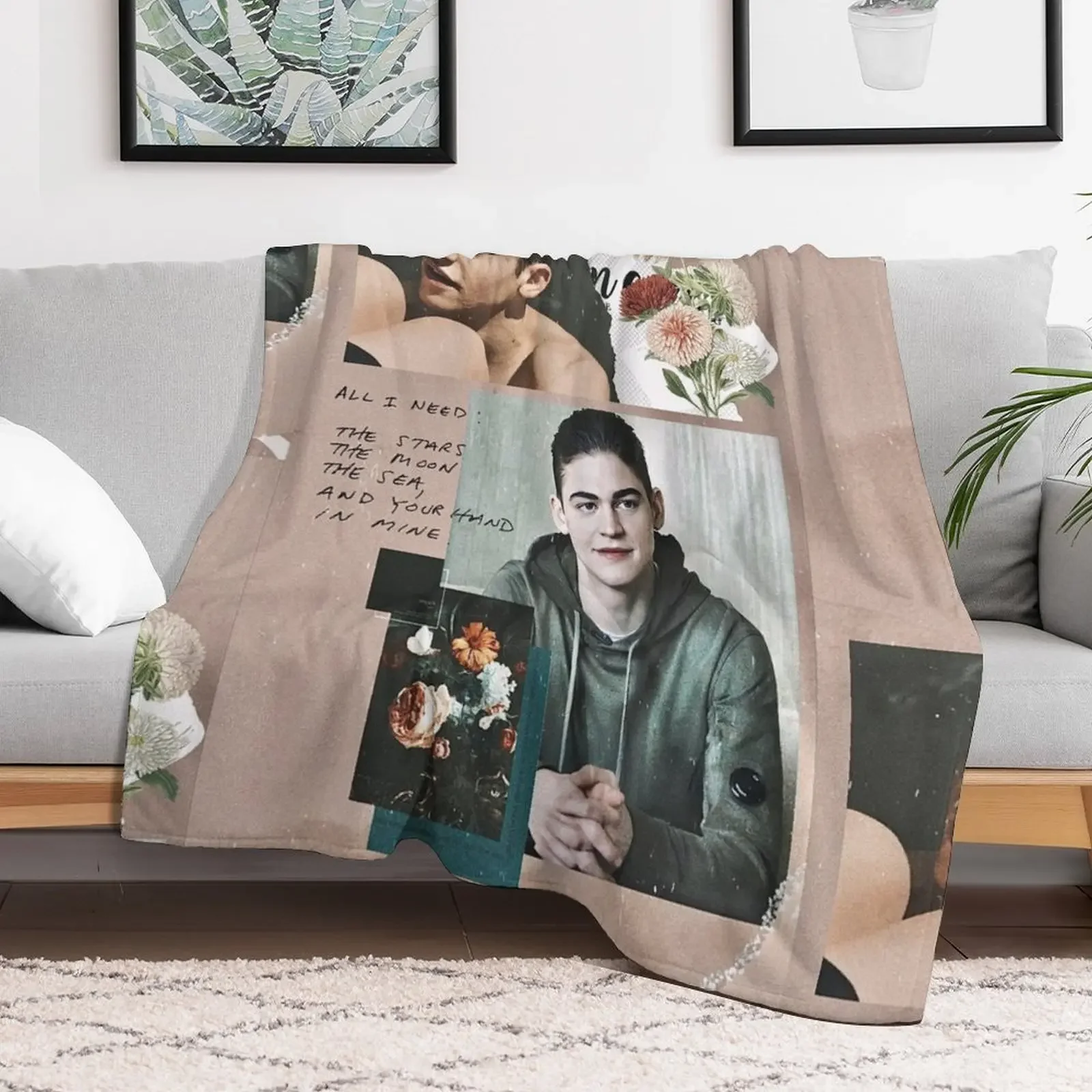 Фото Новое одеяло-плед Hero Fiennes Tiffin: долговечное, мягкое, плюшевое, для ежедневного использования. №2