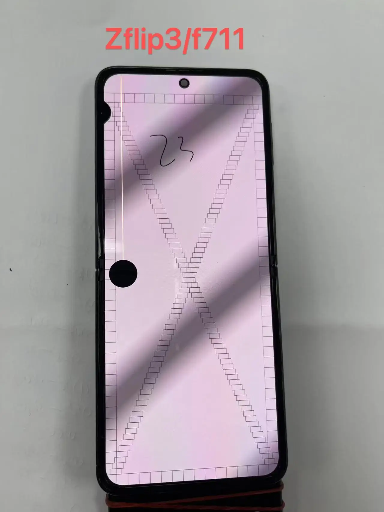 Динамический AMOLED с дефектом для Samsung Z Flip3 Flip4 Flip5 ЖК-дисплей дигитайзер сенсорного