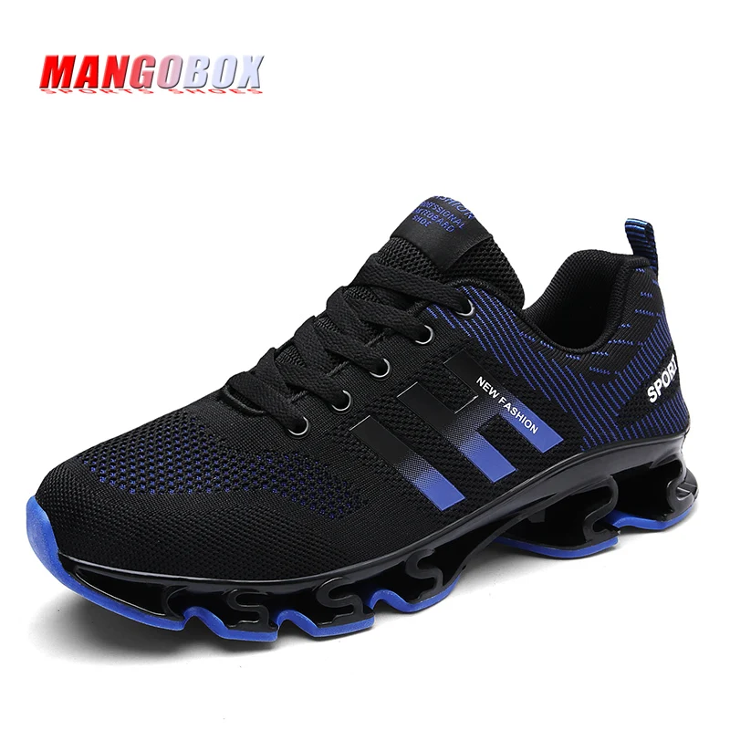 

New Arrival Men Sport Sneakers Plus Size 46 47 Athletic Footwear Men Breathable Mens Trail Running Shoes Anti-Slip Jogging Shoe