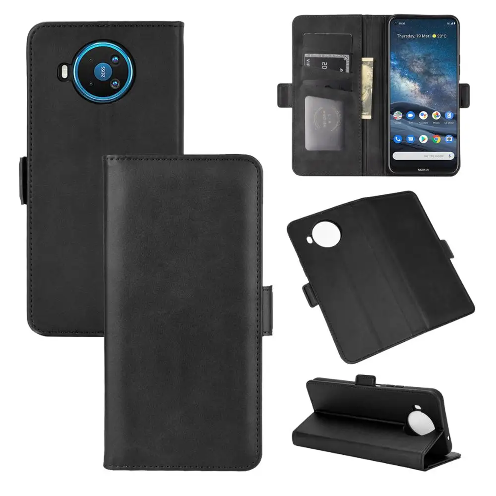 

Book Case For Nokia 8.3 5G Leather Wallet Flip Cover Stand Card Holder Magnetic Phone Case For Nokia 8.3 Coque