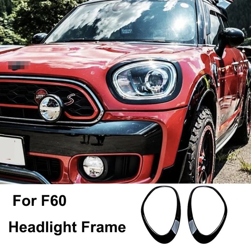 Car Headlight Lamps Frame For M Coope r S 1 J C W F 54/60 Head Tail Rear Lamps Trim Ring Cover Sticker Car-Styling Accessories