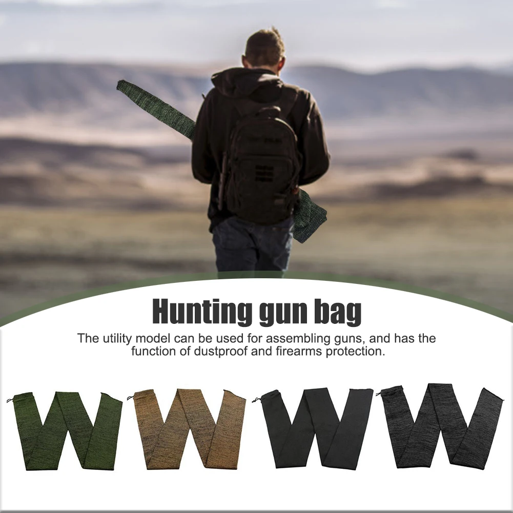 

Комплект вязаных охотничьих защитных чехлов, пылезащитные длинные носки, оборудование для наружной винтовки, портативные уличные элементы...