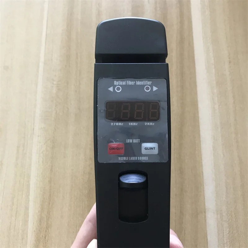 TM-OFI&VFL Optical Fiber Identifier FTTH Live Fibre Identifier Network Cable Testing Fiber Traffic Identify Built-in 10mw VFL