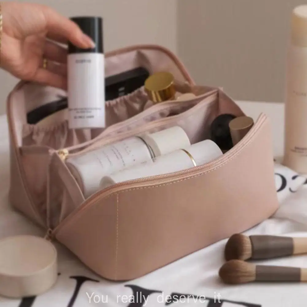 

New Large Women's Cosmetic Storage Bagtoiletries Storage Storage Cosmetic Bags Cases Women's Makeup Box Tools N8w2