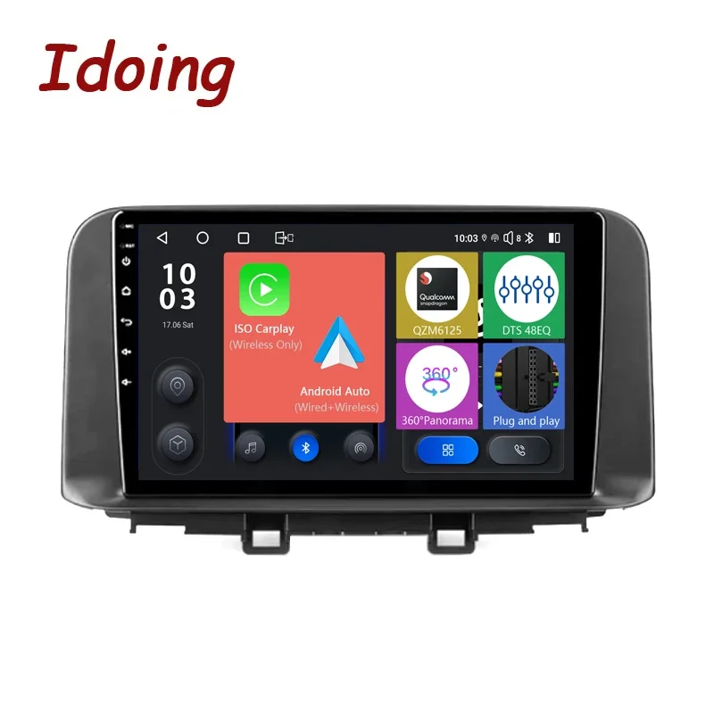 Idoing 10 2-дюймовый Android автомобильный стерео мультимедийный плеер с GPS-навигацией