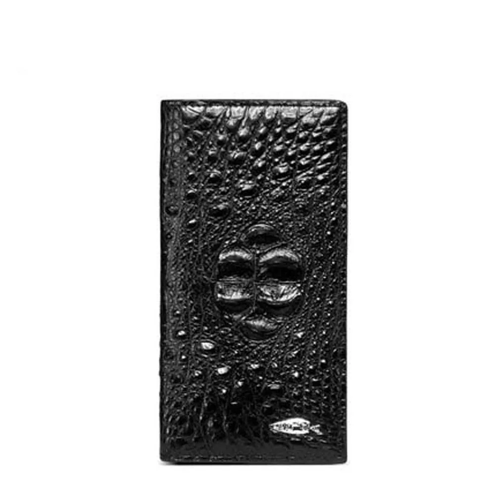 

yuanyu Crocodile skin wallet male long Imported crocodile skin wallet thin More screens crocodile Hand bag men clutch bag