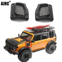 trax trx 4 bronco black nylon material with logo three dimensional hood air outlet and cooling vent