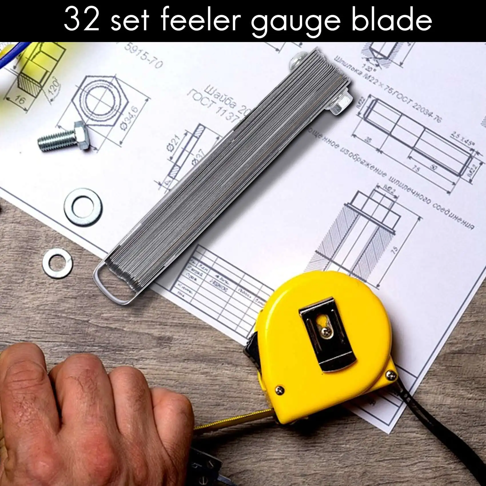 32 набора Интерфейсный индикатор расстояния измерительный прибор с клапаном