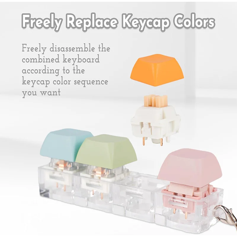 Профессиональная клавиатура-брелок для снятия стресса