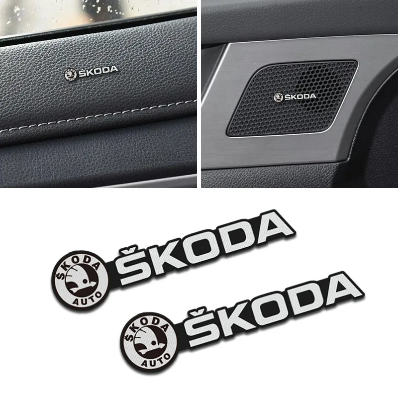 Автомобильная звуковая колонка значок наклейки эмблема дверь отделка панель