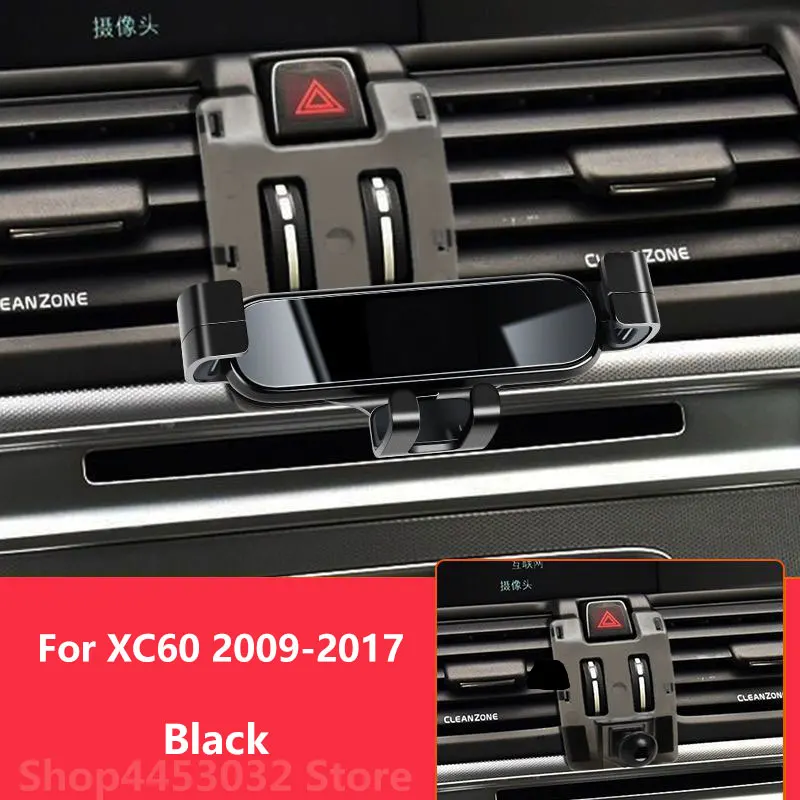Автомобильный держатель для телефона крепления Volvo XC60 2009-2017 Гравитационный