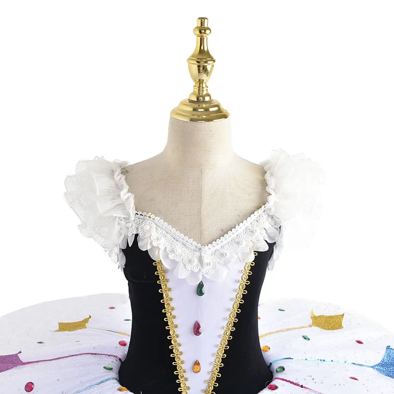 Романтическая профессиональная балетная пачка Белое лебединое озеро для