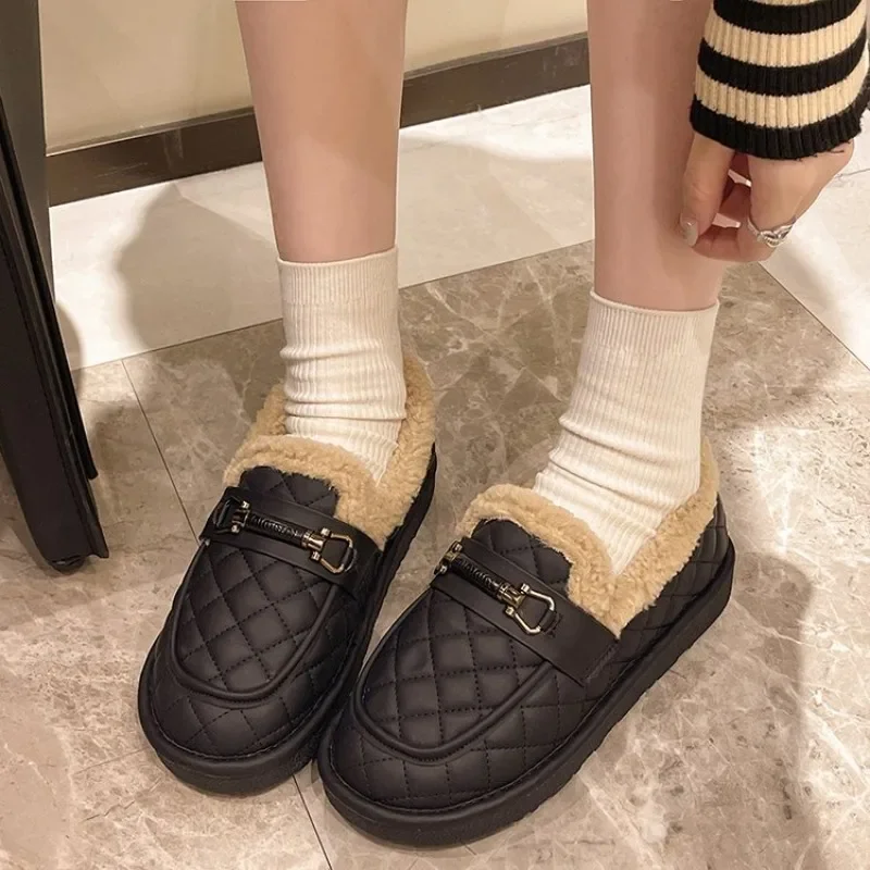 Зимняя женская теплая обувь на флисовой подкладке размер и цвет в ассортименте