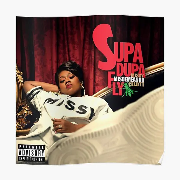 

The Missy Supa Dupa Fly постер искусство смешная печать Современная декоративная фотография винтажный домашний декор настенная живопись роспись ком...
