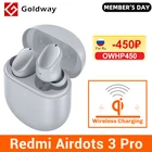 TWS-наушники Xiaomi Redmi Airdots 3 Pro, Bluetooth-гарнитура ANC с беспроводной зарядкой