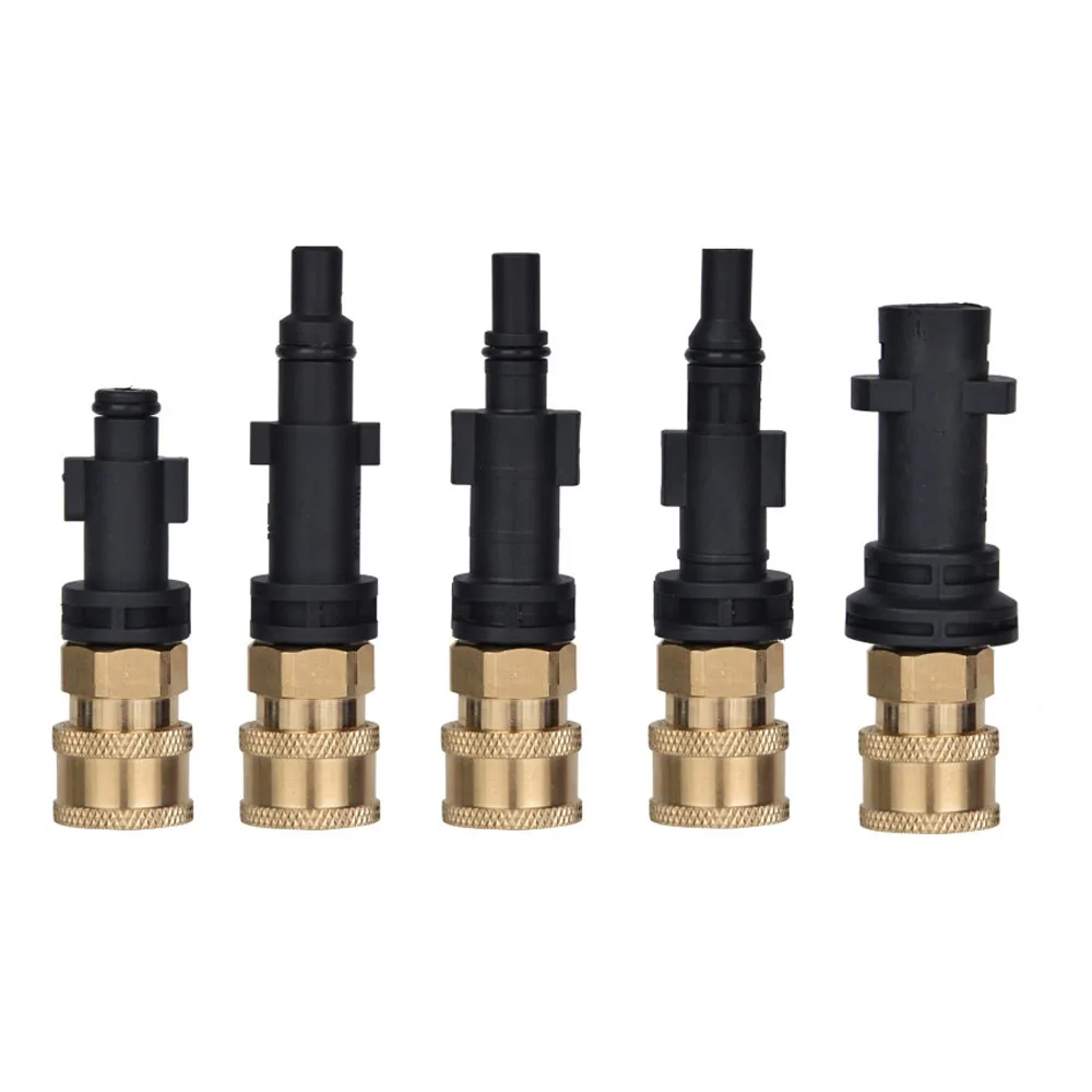 

Pressure Washer Male Adapter G1/4" Quick Release Connector Nozzle For Karcher LAVOR Black Decker Bosch Parkside Cleaning Machine