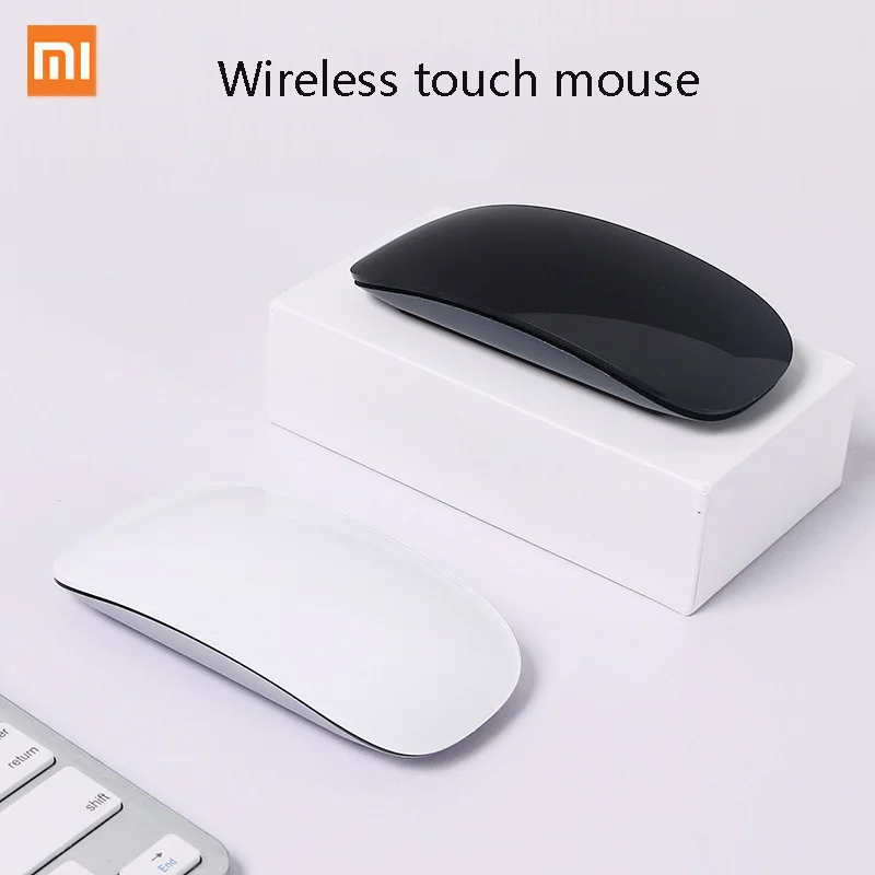 

Xiaomi Mijia Wireless Mouse Suitable Tablet Notebook Wireless Bluetooth Touch Mouse Long Term Office Supplie Bluetooth Mouse Hot