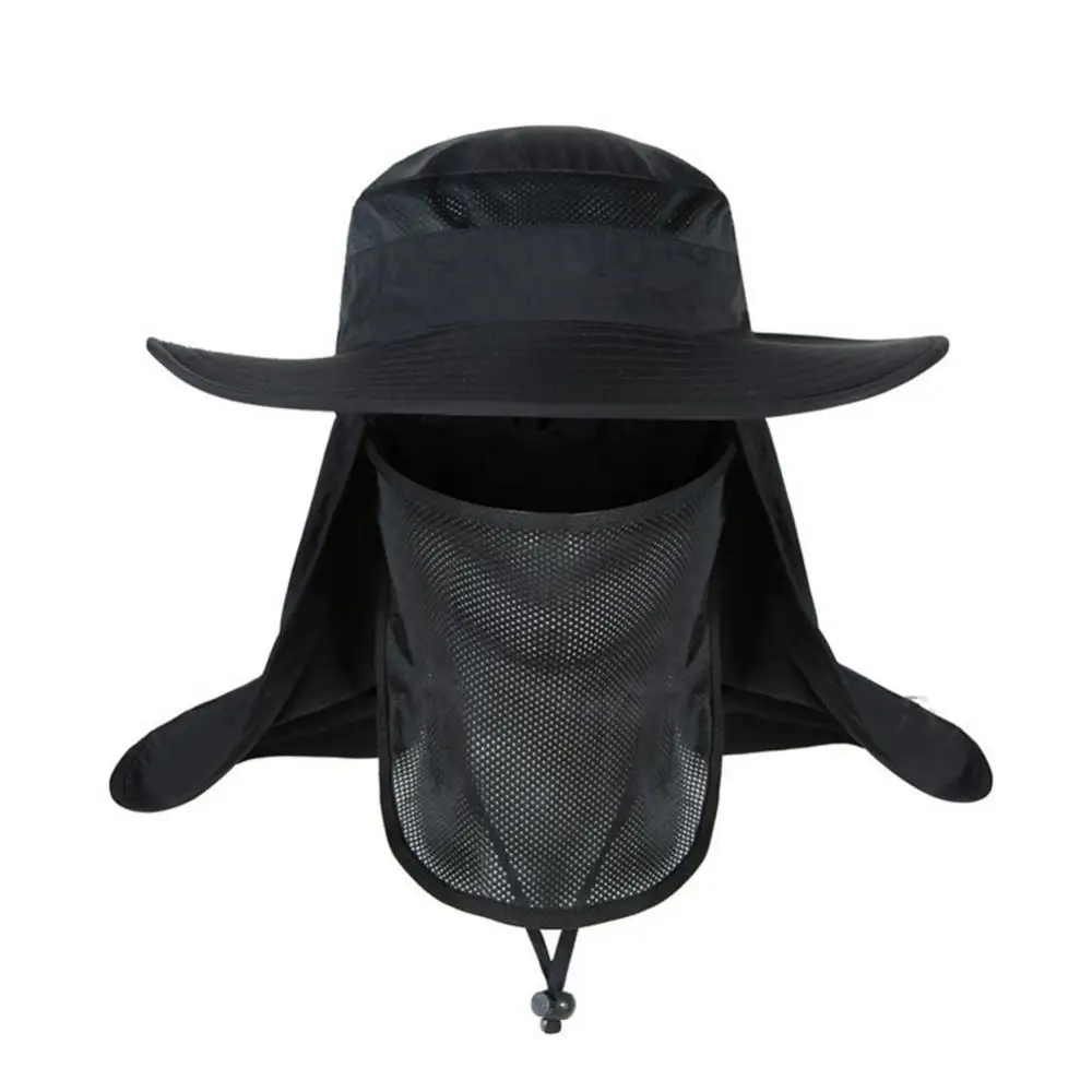 

Hat Wide Brim Unisex Discounts Hot! Detachable Anti-UV Neck Face Flap Outdoor Sports Fishing