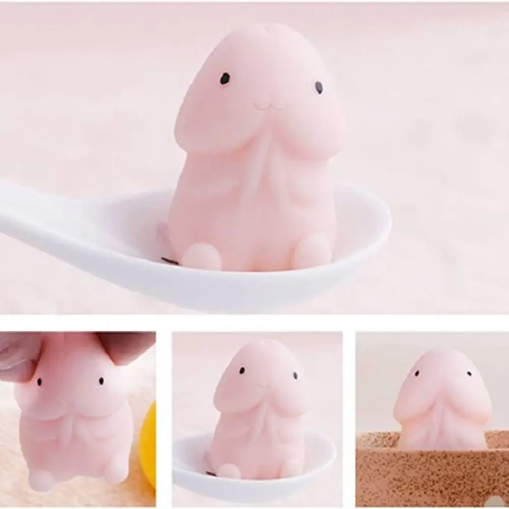 Kawaii Практичные шутки Мини-игрушка для сжимания Мягкая хитрая мини-мимитика