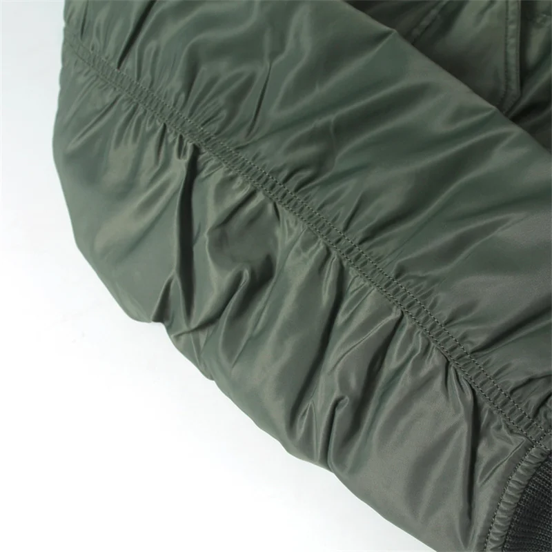 Moive Top Gun: Maverick Cosplay Costume Men Pilot Nylon Jacket American Airforce Uniform Military Style Aviation Coat