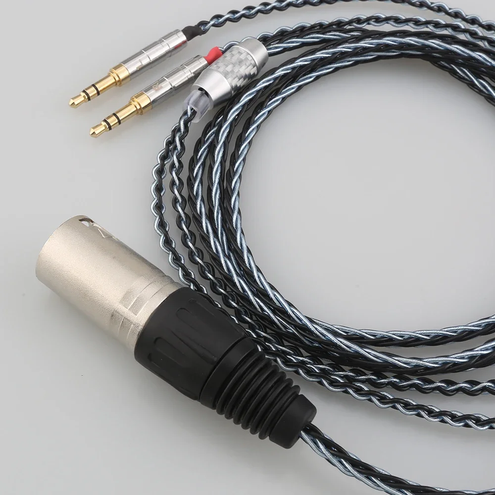 HiFi Audiocrast 8-ядерный посеребренный кабель для наушников Focal Clear ElexElegia Stellia