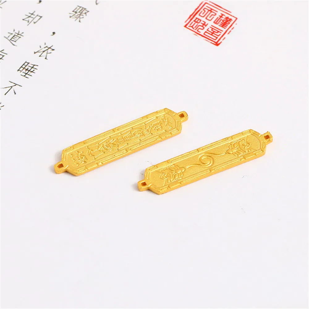 

Benmingnian S925 Silver Plated Benmingnian DIY Accessories Gufa Gold Bracelet Bracelet Bracelet Woven Red Rope