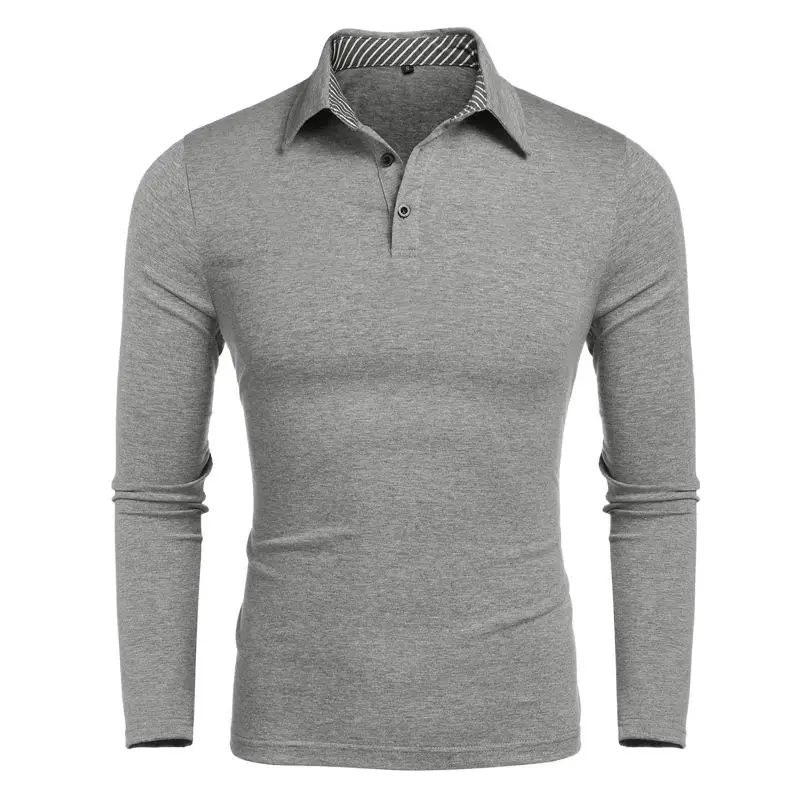 

Spring and autumn men's long sleeve shirt