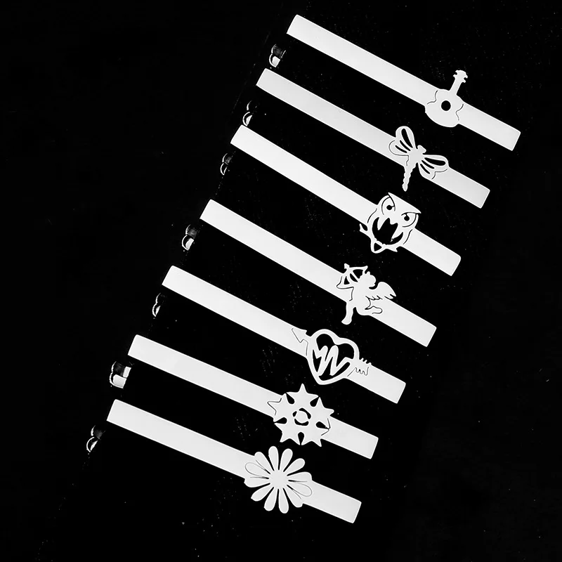 Креативный полый Титановый стальной классический мужской зажим