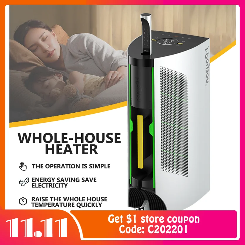 

Graphene Electric Heater 3500W Quick Heating Efficient Thermal Conversion Tabletop Winter Household Bathroom with Remote Control