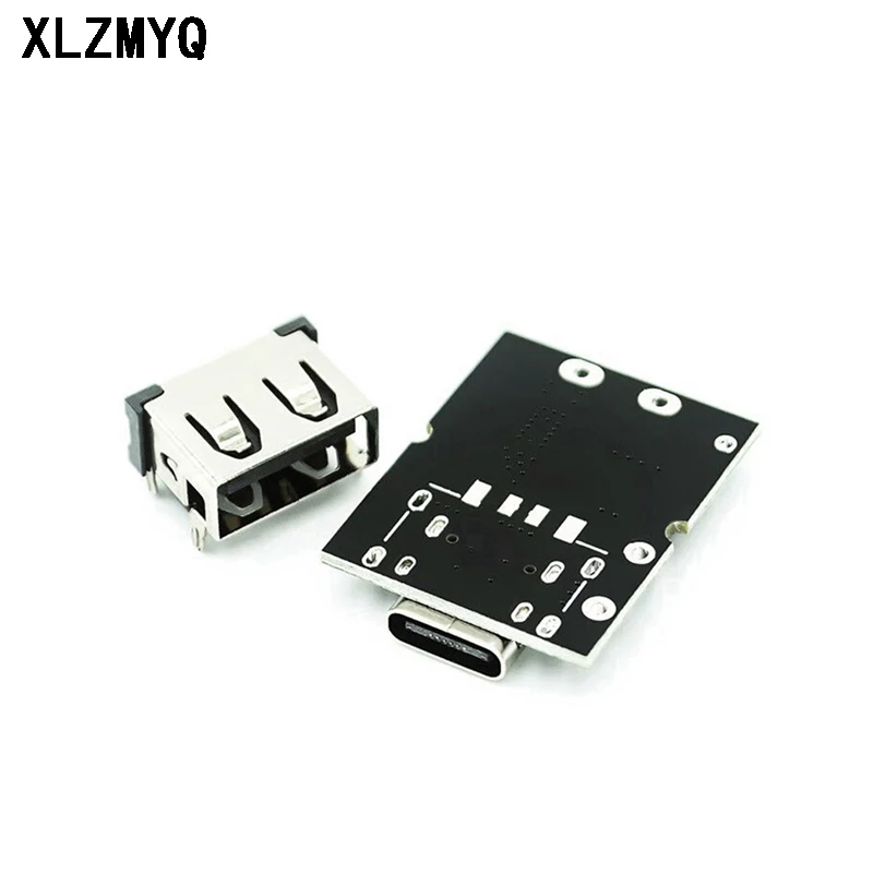 

5/10 шт. Высокоточный интегрированный модуль 5 в 2 а с зарядным разрядом, вход Type-C, совместимый с платой литиевой батареи 4,2 в