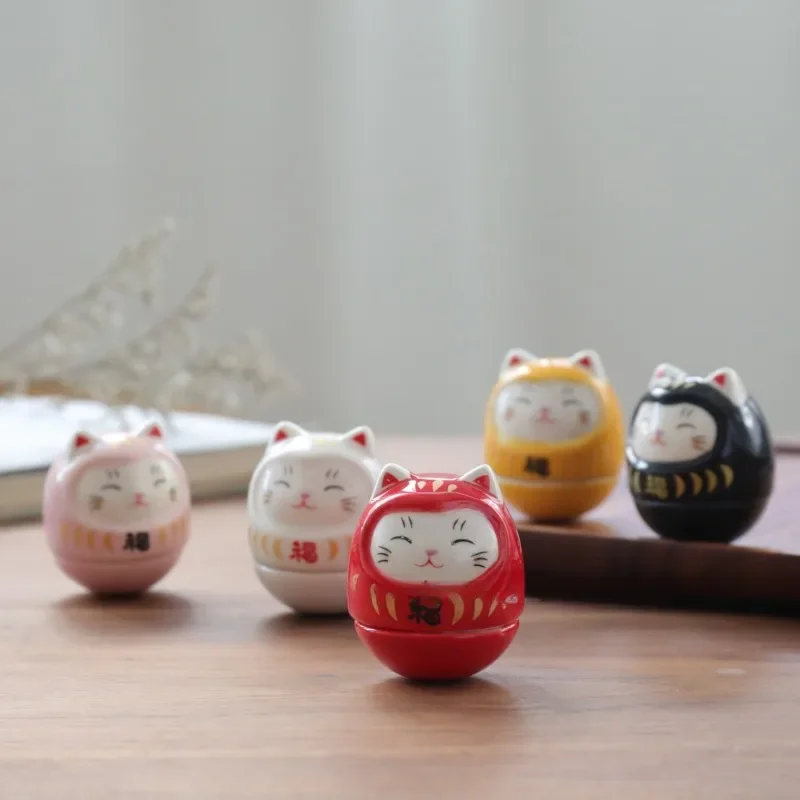 Керамические поделки Daruma