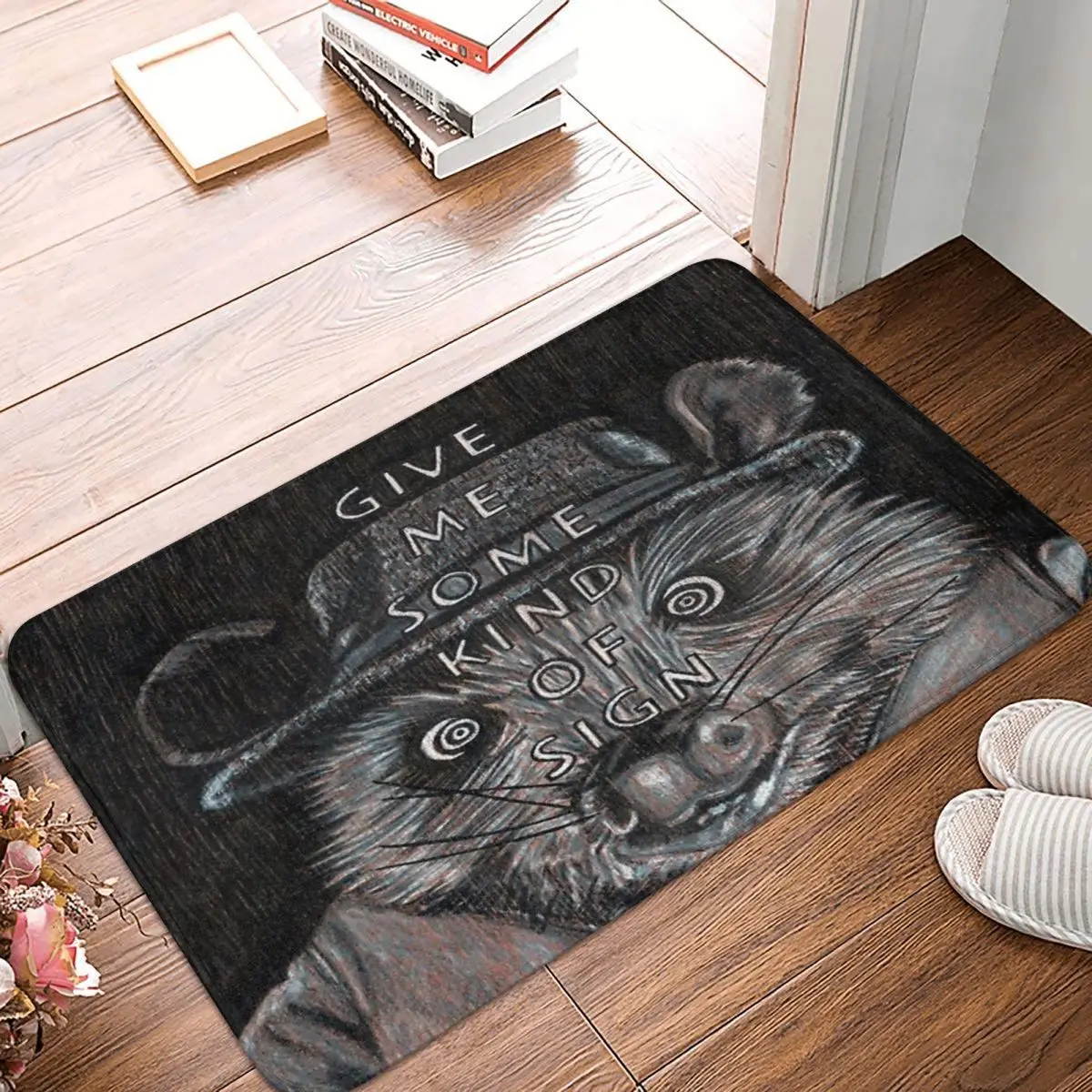 

Коврик из полиэстера Kylie 40x60 см, Модные прочные коврики