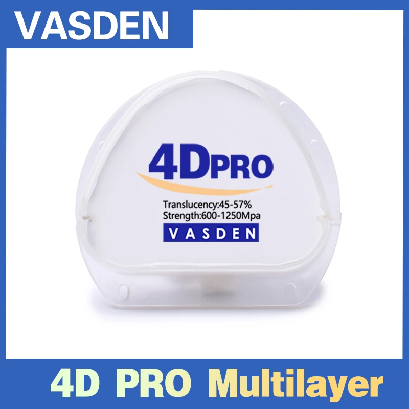 BL1 BL2 отбеливатель цвет 4D PRO Многослойные циркониевые блоки Стоматологический