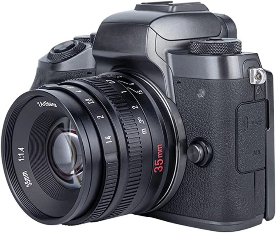 Объектив 7artisans 35 мм F1.4 II MF APS-C Prime для Sony E A6600 A6500 A6400 A6300 Fujifx X-T5 Micro 43 Canon EOS-M Nikon Z (art.: 3920cde56c9ab) - 3920cde56c9ab