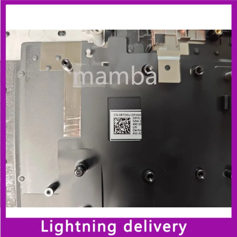 Новая клавиатура США с упором для рук и верхним корпусом ноутбука Dell Alienware M16 R1 0NC97W