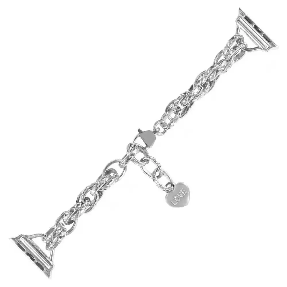 

Strap For Apple watch band 45mm 41mm 44mm 42mm Metal Correa 38mm 40mm stainless steel bracelet iwatch series 7 6 SE 5 4 3 band