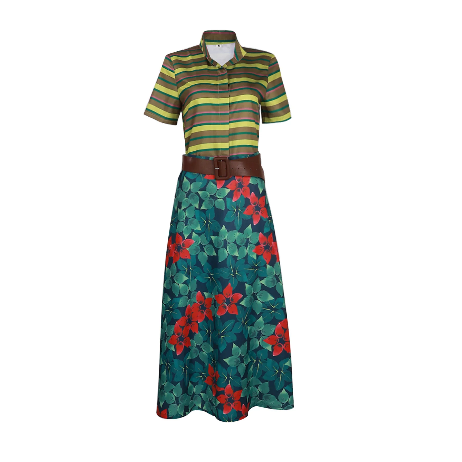 

Blood Scarab Cosplay Costume for Adult Women Green Top Green Printed Long Skirt Halloween Outfits