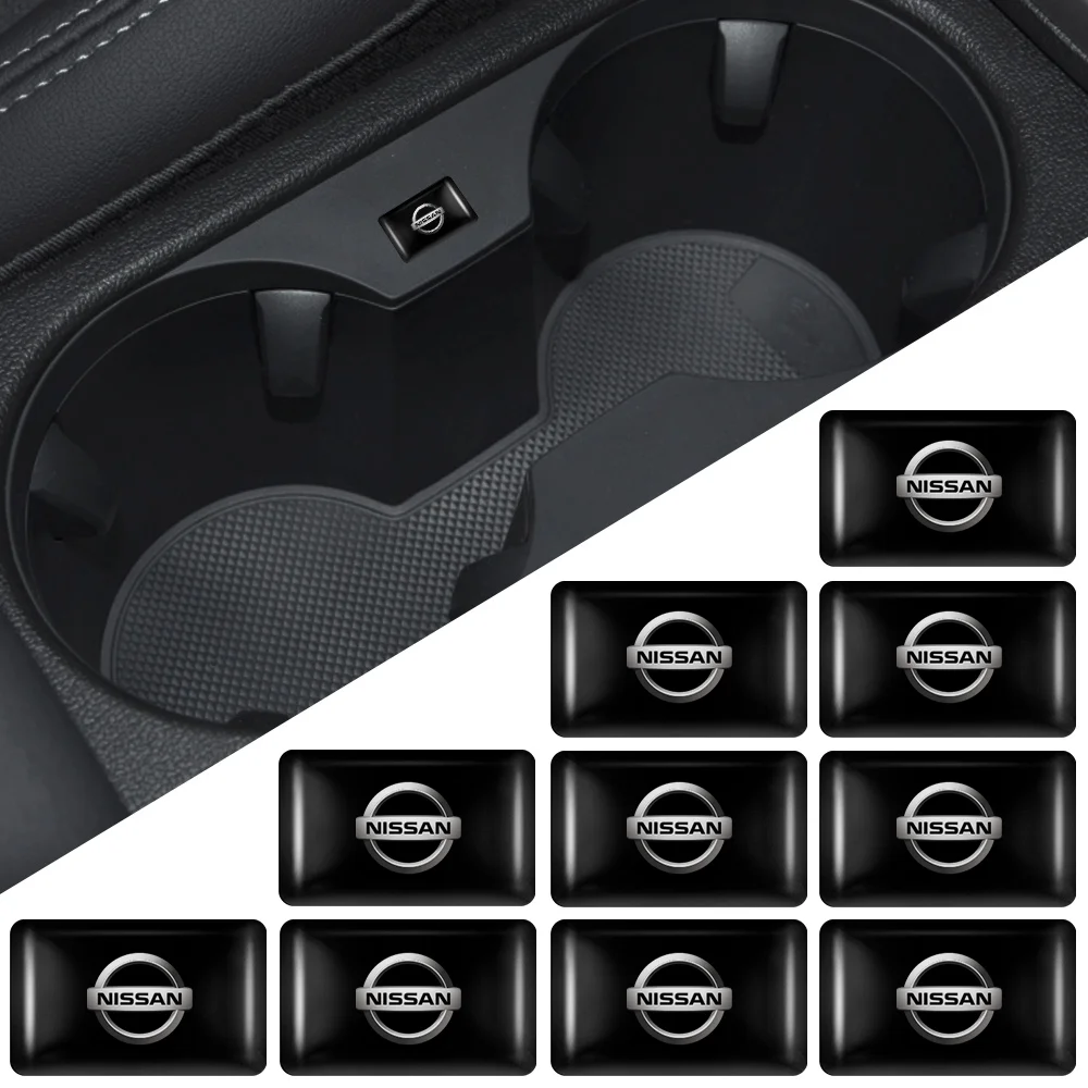 10/20/50 шт. автомобильный эпоксидный 3D значок наклейка украшение для Nissan X-trail Qashqai Note