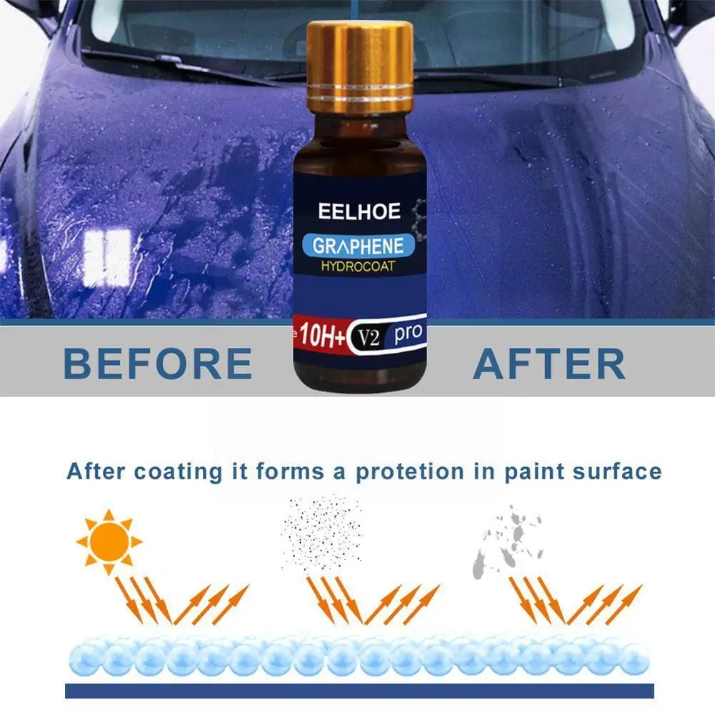 

Графеновое стекло керамическое графеновое покрытие водонепроницаемое блестящее керамическое покрытие s супер стекло защитное покрытие пр...